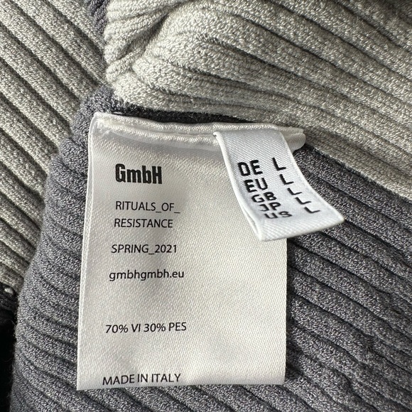 NWOT GMBH
Grey Intarsia Ran Polo - Picture 4 of 4